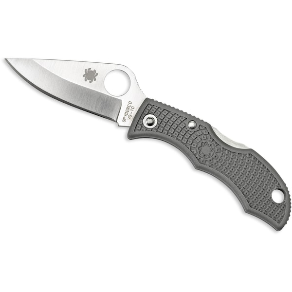 2024 Spyderco Ladybug 3 Lightweight Foliage Green Plain